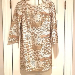 Trina Turk Glimmering Tunic Dress